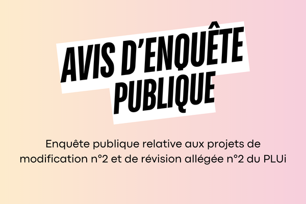 Avis d'enquête publique